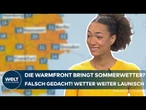 WETTER: Warmfront zieht über Deutschland – mit viel Regen im Gepäck!