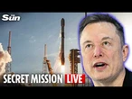 LIVE: SpaceX launches classified mission for U.S. intelligence agency