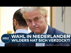 NIEDERLANDE: Schlappe für Wilders! Patt zwischen D66 und RVV bei Parlamentswahl