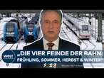 DEUTSCHLANDWEITER WARNSTREIK: GDL-Chef Weselsky sieht Problem bei Bahn-Vorstand Seiler | INTERVIEW