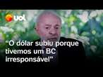 Lula alfineta Campos Neto e diz que inflação e alta do dólar são 'arapuças' do BC anterior