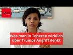 Deutsch-Iranerin verrät, was man in Teheran wirklich über den US-Angriff denkt