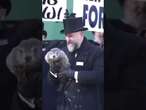 Groundhog Phil predicts 6 more weeks of winter