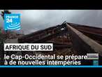 Afrique du Sud : le Cap-Occidental se prépare à de nouvelles intempéries • FRANCE 24