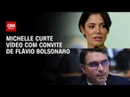 Michelle curte vídeo em que Flávio a convida para “caminharem juntos”; veja | HORA H