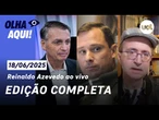 Reinaldo ao vivo: Petistas e bolsonaristas no Datafolha, Tarcísio bajula Bolsonaro, áudios de Cid e+