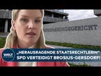 BROSIUS-GERSDORF: „Eine herausragende Staatsrechtlerin!“ Die SPD hält an ihrer Kandidatin fest