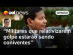 Mourão age como cúmplice ao amenizar golpe e falar em ‘conspiração Tabajara’ | Tales Faria