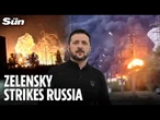 Ukraine BLASTS Russia with new ‘mystery missile’ which tears through airport