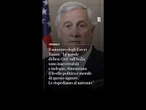 Commento di Tajani su quanto detto da Ben-Gvir