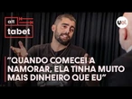 Pedro Scooby sobre ajuda financeira da esposa, a modelo Cíntia Dicker: 'Ela me bancou'