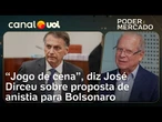 Direita quer Tarcísio como candidato, e anistia para Bolsonaro é 'jogo de cena', diz José Dirceu