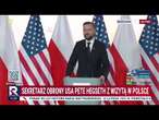 #PO11 | Sekretarz obrony USA: wiemy, że na Polskę zawsze można liczyć! | A. Klarenbahc