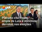 Planalto cita frente ampla de Lula e minimiza derrotas nas eleições 2024; Reinaldo Azevedo analisa