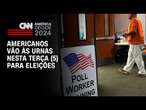 Americanos vão às urnas nesta terça (5) para eleições | CNN NOVO DIA