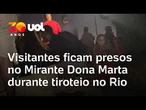 Tiroteio no Rio deixa visitantes presos no Mirante Dona Marta durante operação policial