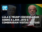 Trump diz que Lula foi "perseguido" e elogia trajetória política do presidente brasileiro | OP News