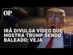 Irã publica vídeo de propaganda que mostra animação de Trump sendo baleado; veja