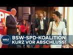 BRANDENBURG: Weitere Brombeer-Koalition kurz vor Abschluss! SPD und BSW einigen sich in Streitfragen