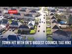 Sky News visits the town about to be hit with the UK's biggest council tax hike of almost 16%