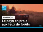 Incendies en Europe : le Portugal en proie aux feux de forêts • FRANCE 24