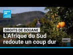 Droits de douane : l’Afrique du Sud redoute un coup dur pour son secteur agricole • FRANCE 24