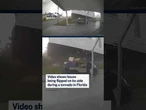 Video shows house being flipped on its side during a tornado in Florida