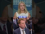 Leavitt rips NYT reporter over question about Trump’s phone call with Putin #shorts #usa #us #trump