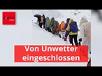 Video zeigt, wie sich Mount-Everest-Wanderer den Weg durch die Schneemassen bahnen