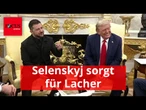 Selenskyj sorgt in Diskussion um seine Kleidung für Lacher
