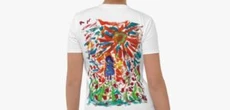 Dalla Sicilia, una t-shirt d'artista contro il cancro al seno
