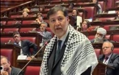 Fernández Noroña acude a parlamento interreligioso en Italia y  pide por la paz en Palestina