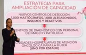 Sheinbaum anuncia inversión millonaria contra el cáncer de mama