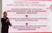 Anuncian plan contra el cáncer de mama con inversión de 8 mil millones de pesos