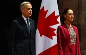 Sheinbaum se reúne con Carney para hablar de comercio antes de revisar el T-MEC