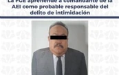 Detienen a comandante de la Fiscalía de Desaparecidos de Puebla por colusión con la delincuencia