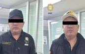 Detienen a dos hombres en el Zócalo de la CDMX por transportar un mono, un caimán y una serpiente