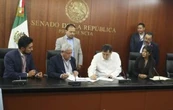 Ciudadano ofrece disculpa pública a Fernández Noroña en el Senado (Video)