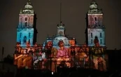 Último fin de semana de “Memoria Luminosa” en el Zócalo de la CDMX