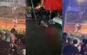 Ayuntamiento de Olintla, Puebla, festeja el Día del padre con bailarinas exóticas