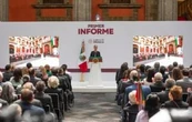 Primer informe de Sheinbaum asegura que es un "gobierno del pueblo, para el pueblo"