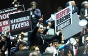 PRI intenta reventar la sesión del Congreso; Alito acusa a Morena de ser un cártel