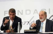 Carlos Slim y Arturo Elías Ayub se reúnen en privado con el presidente de la Suprema Corte
