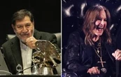 De pie y con un minuto de aplausos, el Congreso de la Unión honra a Ozzy Osbourne (Video)