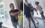 Pasajero insulta y golpea a personal de Viva Aerobus (Video)
