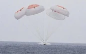 Astronautas regresan a la Tierra con SpaceX después de 9 meses en la Estación Espacial Internacional