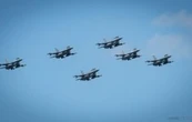 Polonia despliega sus cazas por el ingreso de drones rusos a su espacio aéreo