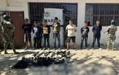 Capturan a siete integrantes de La Familia Michoacana en Coyuca de Benítez