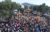 Reportan saldo blanco en la representación de la Pasión de Cristo en Iztapalapa (Video)
