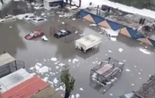 Naucalpan bajo el agua: se desborda la presa Los Cuartos e inunda calles y avenidas (Video)